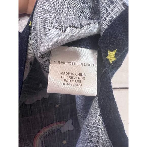 ModCloth Womens SM Unicorn Rainbows Shirt Top Pride Fantasy - Picture 4 of 7